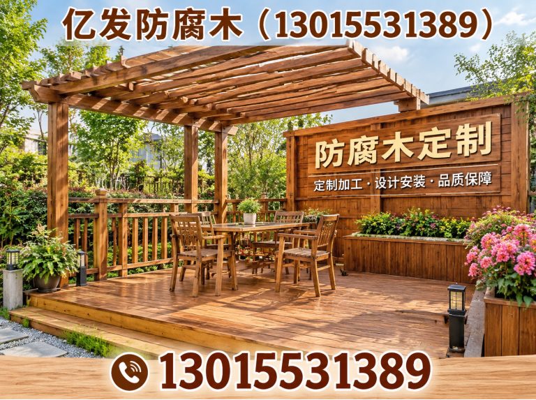 中原区郑州防腐木厂家展示图