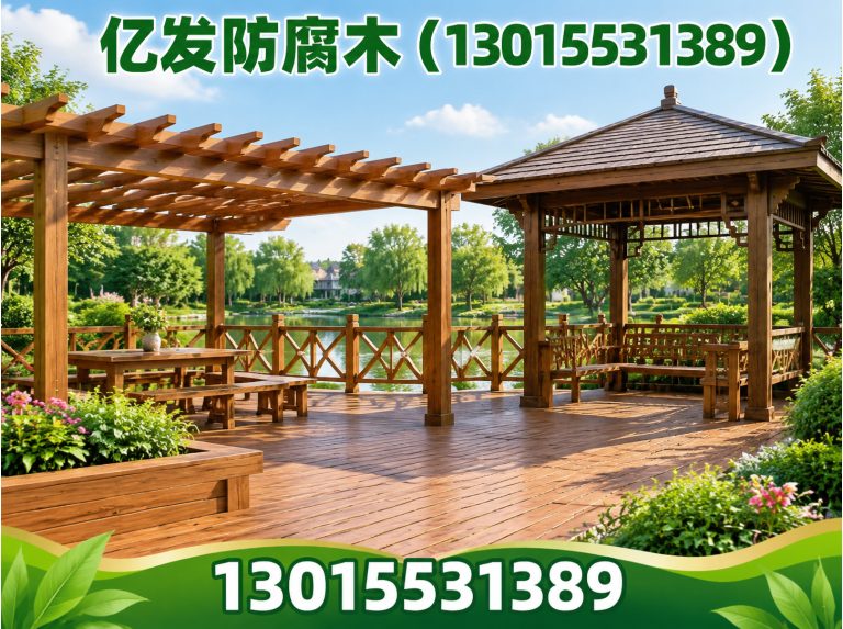 中原区防腐木工程展示图